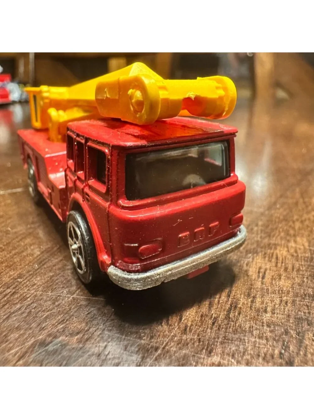 Two Corgi Fire Engines Die Cast Mack Fire Pumper & Snorkel